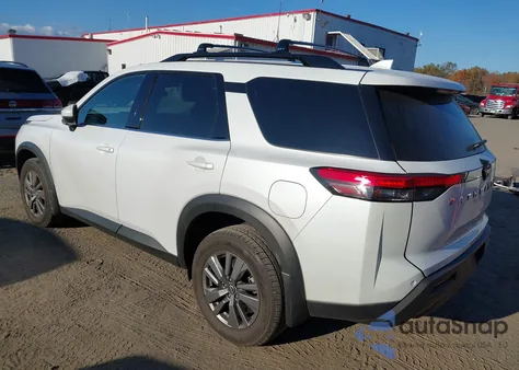 2025 Nissan Pathfinder Sv 4Wd from USA, damaged, VIN 5N1DR3BC4SC255215